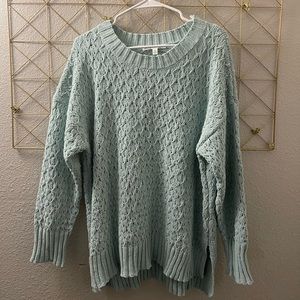 Mint Knitted Sweater